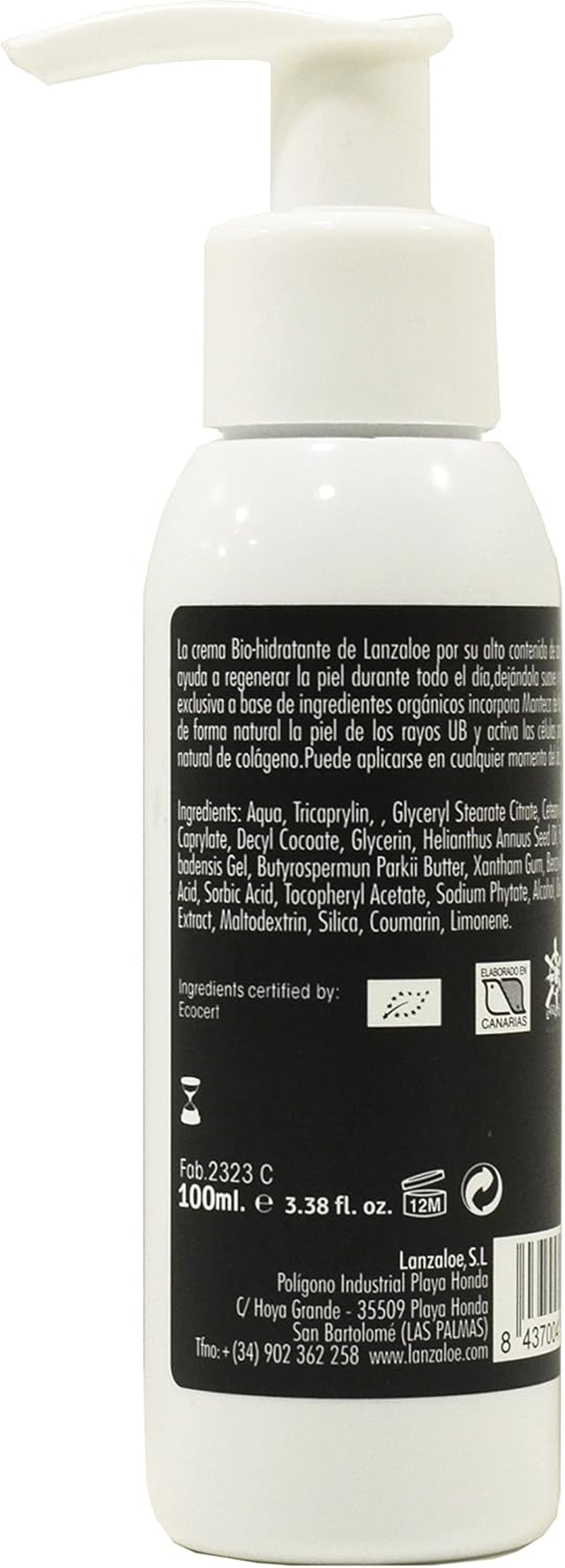 Crema Bio-Hidratante De Aloe Vera 100Ml